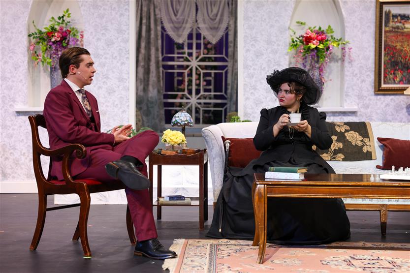 Centennial High students act onstage